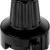 Mentor 4331.6031 4331.6031 Regulator z nakładką ze znacznikiem czarny (Ø x W) 22.8 mm x 23.1 mm 1 szt.