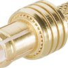 Złącze MCX Telegartner J01270A0161, 50 Ohm, do zaciskania, mosiądz pozłacany