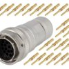RT061823PNH-K Złącze okrągłe wtyk na przewód 23PIN męski zaciskanie IP67