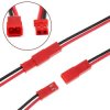 Złącze JST 2-pin 2,54mm (wtyczka+gniazdo z przewodami 10cm