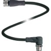 Pepperl+Fuchs 240778-100006 Złącze konfekcjonowane czujnika/aktuatora V11-G-BK3M-PUR-U-V11-W, piny: 3, 3, 3 m, 1 szt.