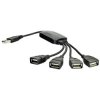 Akyga AK-AD-13 USB 2.0 hub Black multi-port splitter USB Ports Hubs Adaptors