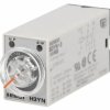 H3YN-2-24DC Przekaźnik czasowy 0,1s÷10min DPDT 250VAC/5A 24VDC