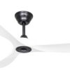 CasaFan ECO GENUINO 152 MS-MW Wentylator sufitowy 16.6 W (Ø x W) 1520 mm x 285 mm czarny (matowy) pilot zdalnego sterowa