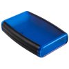 Hammond 1553BTBUBKBAT Translucent Blue Soft Side Encl battery 117 x 79 x 24mm