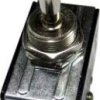 TRU COMPONENTS 1587677 Przełącznik dźwigienkowy TC-R13-28E-06, 2 x wł/wył/wł, 250 V/AC, 10 A, 1 szt.
