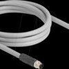 80533 M12 Cable L-coded 5 pin male to male PUR suitable for drag chain