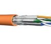 DRAKA Kabel CU UC900 HS23 kat. 7 S/FTP 4P LSHF pomarańczowy Eca (1000m)
