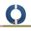 Donau 418-5 Wire Set 4x0.14mm² 5m Green/Red/Yellow/Blue Plastic Insulated