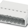 Pin header, 8 pole, pitch 2.5 mm, straight, white, 1015248