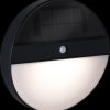 94264 LED solar wall light, anthracite, IP44, motion sensor