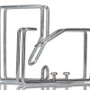 Wieszak kablowy, Wieszak kablowy, do użytku z: Zarządzanie kablami, materiał: Stal, l. pierścieni: 10, 85 x 125mm