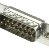 Amphenol Communications Solutions Złącze D-sub L717DS 15-pinowe Prosty 2.77 mm Pitch Otwór przelotowy Złoty Męski od 4