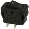 Przełącznik; klawiszowy (kołyskowy); MR5110F5BB; ON-OFF; 1 tor; czarny; bez podświetlenia; bistabilny; do lutowania; 9,2x13,6mm;