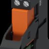 LZS:RT4A4R24 Complete plug-in relay unit, 24 V AC, 2 changeover contacts
