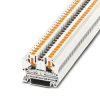 Blok zacisków na szynę DIN Phoenix Contact 1358168 poziomy: 1 PTV 4 WH Biały 1000 V 4 mm² Wciskane ATEX, EAC Ex, IECEx,
