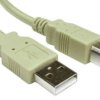 Kabel USB, dł. 3m, kolor: Szary