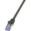 LogiLink CQ3063S Patch Cable CAT 6A S/FTP 3m Black Flame-retardant