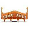 WAGO 727-225/021-000 4-level Same Potential Block 0-3--3-0 Lock Orange
