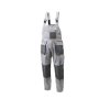 HT5K273-L Spodnie robocze z szelk. jasne szare L