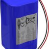 Pakiet akumulatorów 18650, Li-Ion Ansmann 4S1P, Ilość ogniw: 4, 14.4 V, 3500 mAh, Przewód