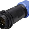 Złącze IP68 seria SP21 Weipu SP2111 / P 12 II, 1 szt.