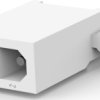 Pin header, 2 pole, pitch 4.14 mm, straight, white, 1-770166-0