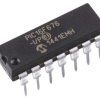 Mikrokontroler Microchip PIC16F PDIP 14-pinowy Otwór przezierny PIC 128 B, 1024 x 14 słów 8bit CAN: 20MHz RAM:64 B