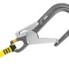 Karabińczyk Złącze końcowe linki Aluminium, Brąz, Stal nierdzewnadł.: 28cm Petzl 63mm Automatyczna blokada o podwójnym