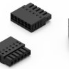 Plug, 5 pole, pitch 2.5 mm, straight, black, 691346000005B