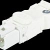 91.922.3053.0 Connector, screw connection, plug, white