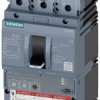 Wyłącznik zasilania Siemens 3VA6110-5HL31-2AA0 Zakres ustawienia (Prąd): 40 - 100 A Maksymalne napięcie przełączania: 60