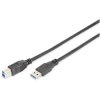 Digitus DB-300115-018-S USB 3.2 cable USB-A to USB-B black 1.80m triple shield