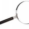 Lupa rÄczna 90mm metalowa