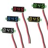 Geekcreit® 0.28 calowy 2.5V-30V Mini cyfrowy miernik napięcia Tester dwuliniowy woltomierz