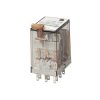 Finder 55.33.8.012.0010 Plug-in Relay 12V AC 10A 3 change-overs lockable