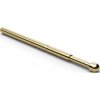 Standard test pin with probe, round head, Ø 0.9 mm, travel  2.54 mm, pitch 1.27 mm, L 16.5 mm, F11112S090L085