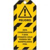 TAG-ESP UWAGA, TA BLOKADA... 110X50 MM PK 10 (10szt.), TAG-ESP DANGER, THIS...