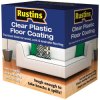 Rustins PCFK1000 Clear Plastic Floor Coating Kit Gloss 1 Litre
