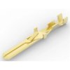 Faston plug, 2.8 x 0.79 mm, L 22.5 mm, uninsulated, straight, 0.2-0.5 mm², AWG 24-20, 963961-2
