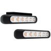 Fristom 95200 Strobe light FT-200 LED Orange Recess-mount 12/24/36 V