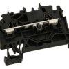 Złączka; na szynę DIN; 2002-1205; czarny; sprężynowy; Push-in CAGE CLAMP®; 0,25÷4mm2; 24A; 800V; 1 tor; 2; na szynę DIN TS35; Wa