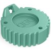 Protective cap, Ø 38.5 mm, green for socket, straight, AHD series, AHDC-16-9-OBDGN