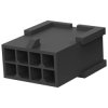 Plug housing, 8 pole, pitch 3 mm, straight, natural, 3-794616-8
