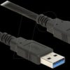 85062 Cable USB 3.0 Type-A male > USB 3.0 Type-A male 2.0 m black