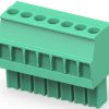 PCB terminal, 7 pole, pitch 3.5 mm, AWG 30-14, 11 A, cage clamp, green, 1986371-7
