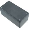Hammond 1594DSBK Black Heavy Duty GPABS Enclosure 131 x 66 x 55mm