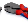 Szczypce do zagniatania z magazynkiem wymiennym z wielokomponentowymi nasadkami czernione 250 mm MultiCrimp 97 33 02
