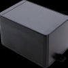 ABS enclosure, (L x W x H) 150 x 100 x 90 mm, black (RAL 9005), IP54, RL6465-FBK