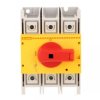 Rozłącznik izolacyjny 3P 160A pokrętło żółto/czerwone GA160ARY